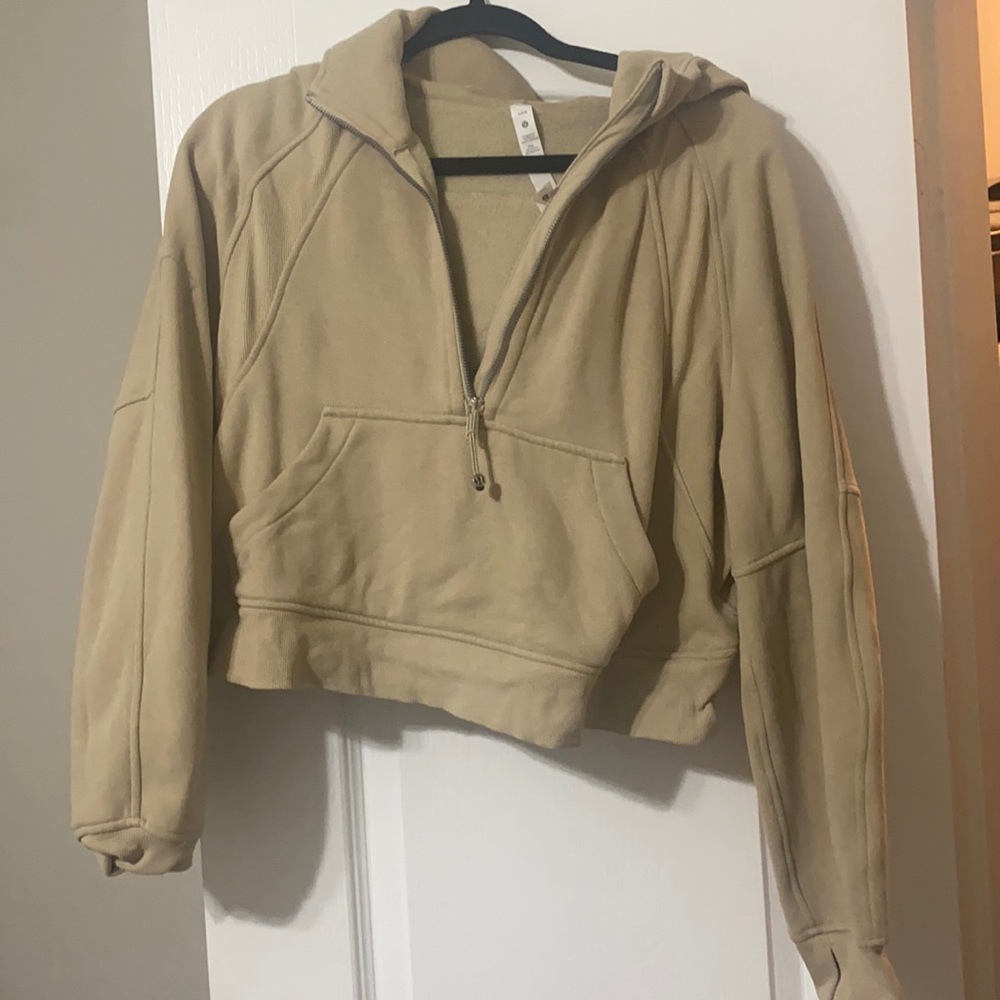 Lululemon oversized Scuba 1/2 zip